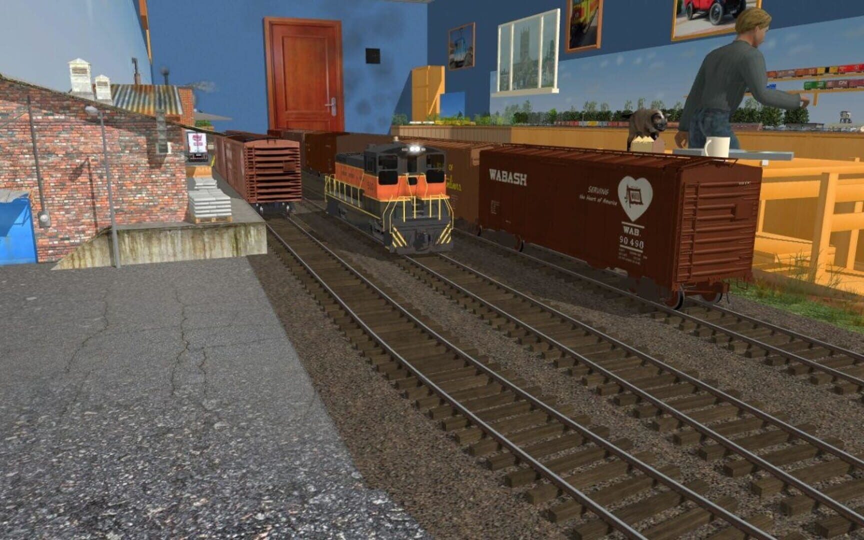 Foto do jogo Trainz Railroad Simulator 2019: Switch Model Railroad - TRS19
