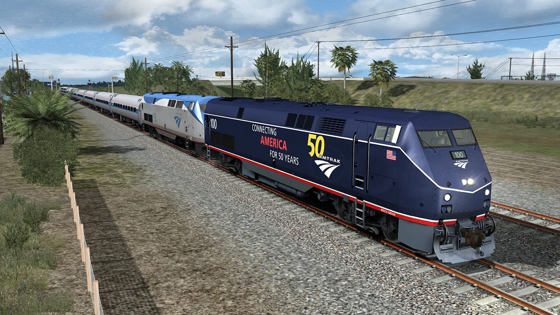 Foto do jogo Train Simulator: Amtrak P42DC 50th Anniversary - Collector’s Edition