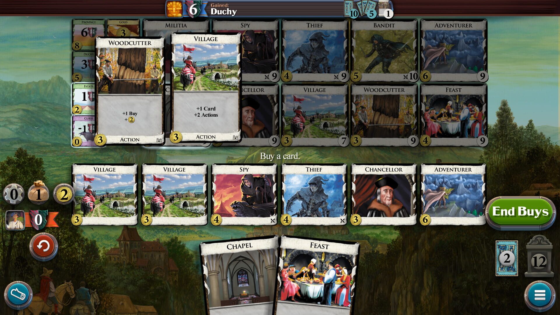 Foto do jogo Dominion: Base Set - 1st Edition
