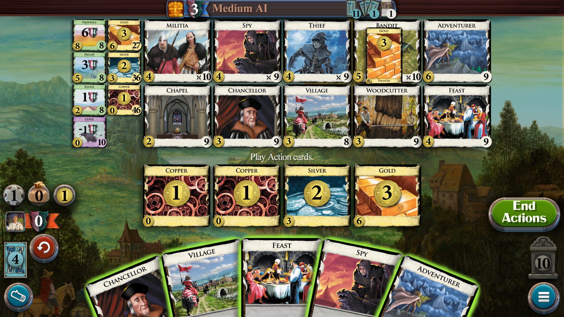 Foto do jogo Dominion: Base Set - 1st Edition