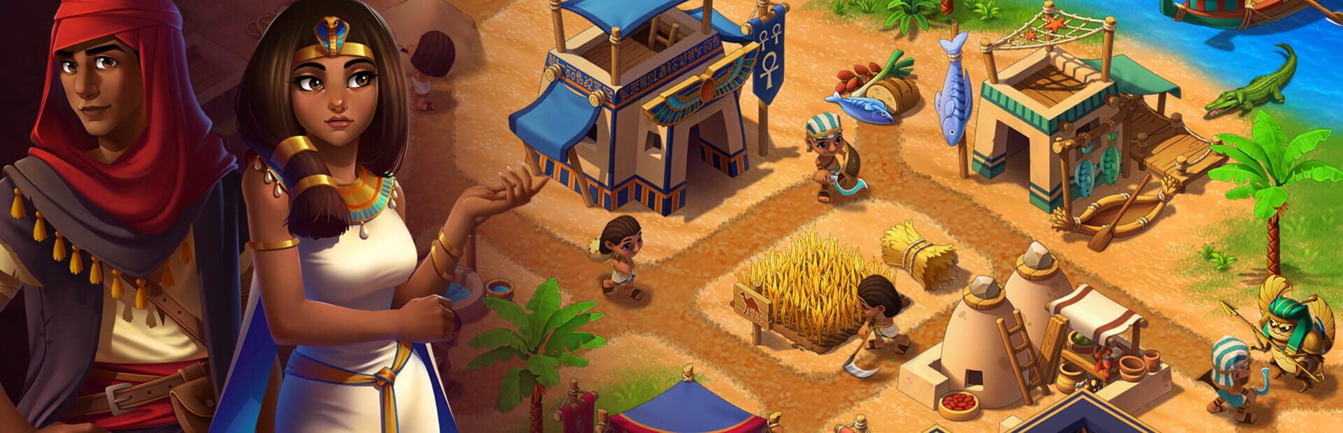 Foto do jogo Heroes of Egypt: The Curse of Sethos