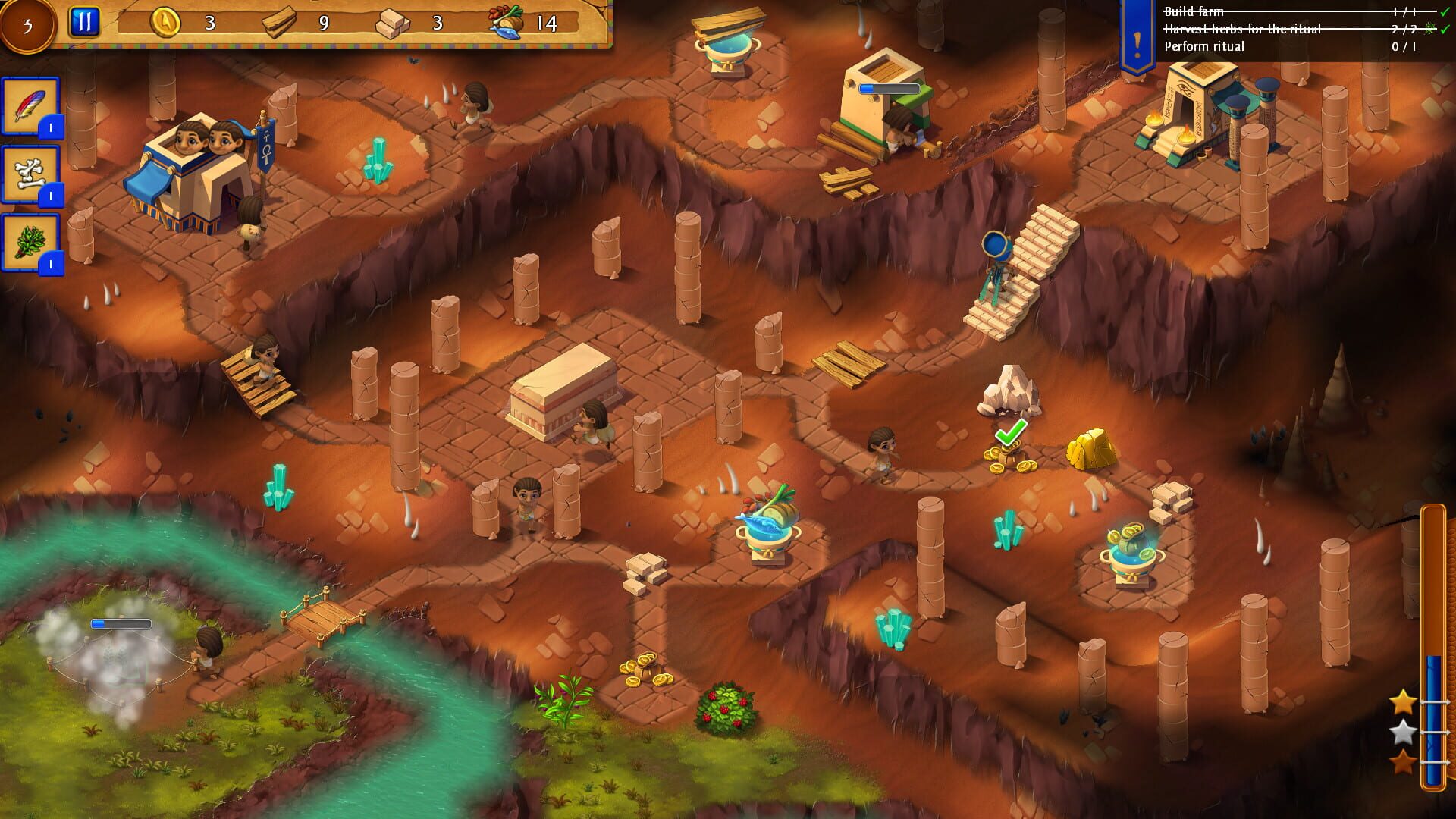 Foto do jogo Heroes of Egypt: The Curse of Sethos