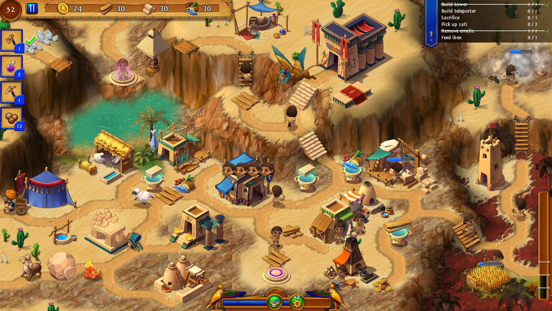 Foto do jogo Heroes of Egypt: The Curse of Sethos