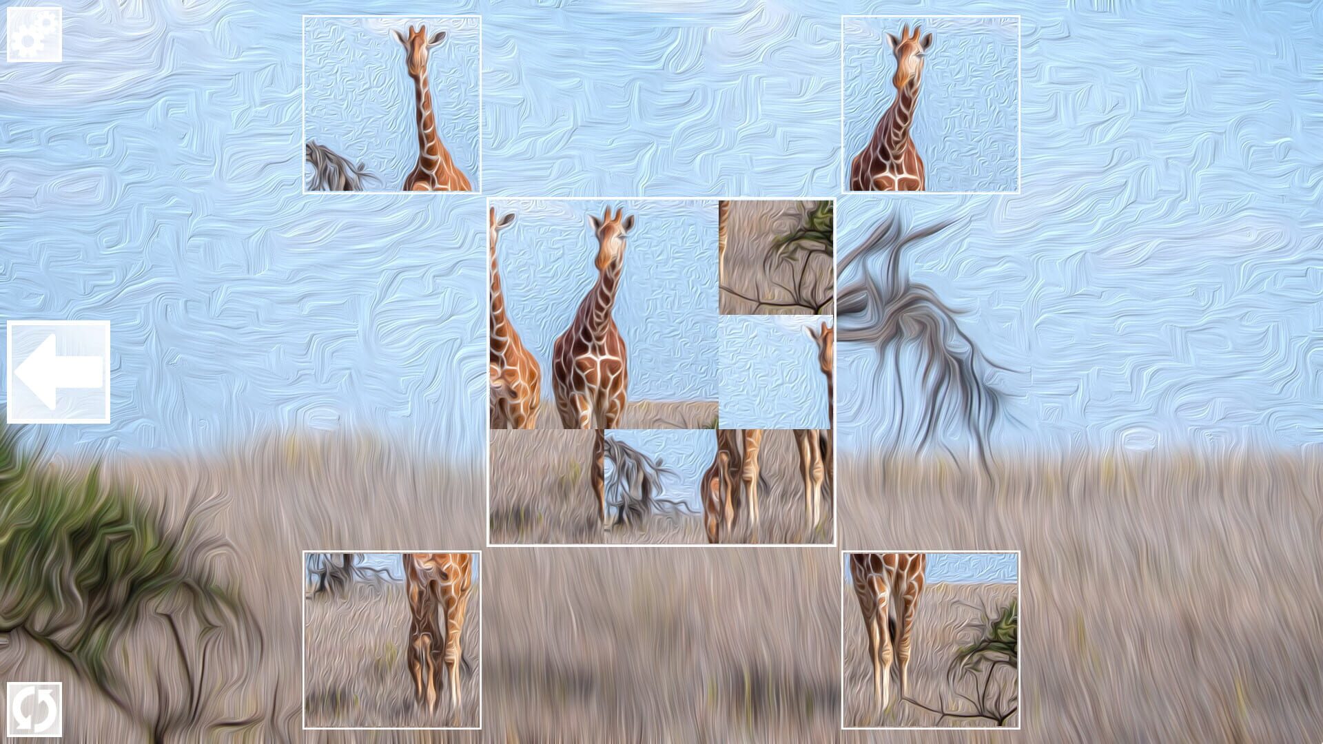 Foto do jogo Puzzle Art: Artiodactyls