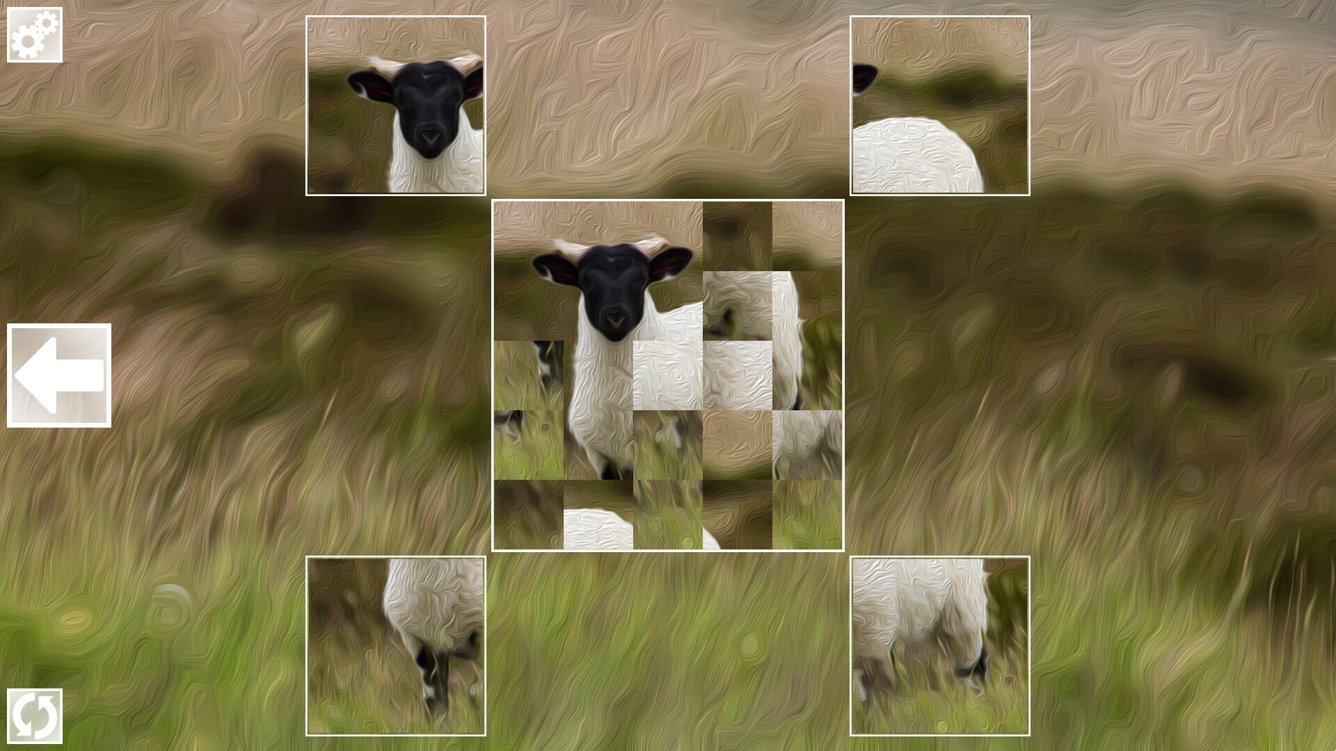 Foto do jogo Puzzle Art: Artiodactyls