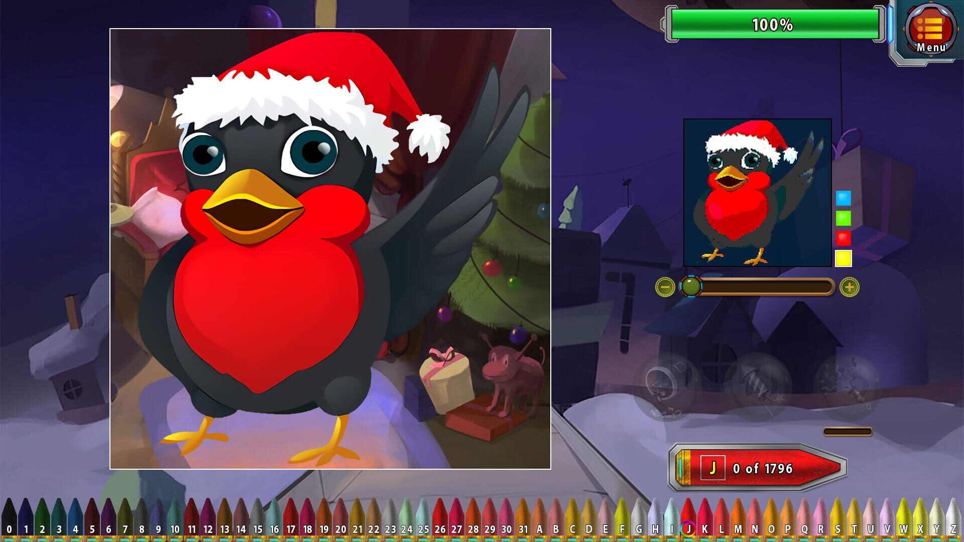 Foto do jogo Artists of Fortune: Paint by Numbers! - Spirit of Christmas Ep. 6
