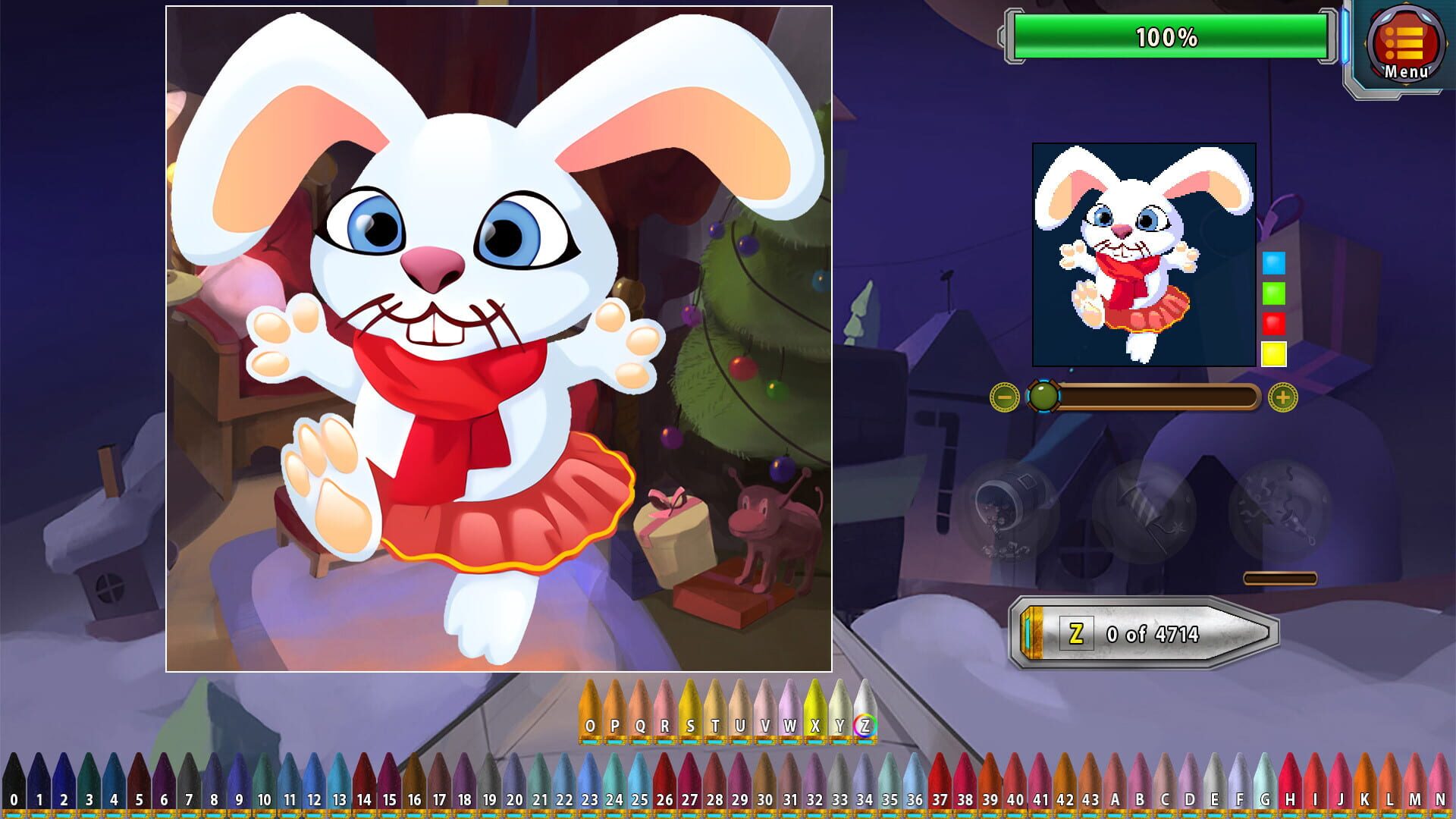Foto do jogo Artists of Fortune: Paint by Numbers! - Spirit of Christmas Ep. 6