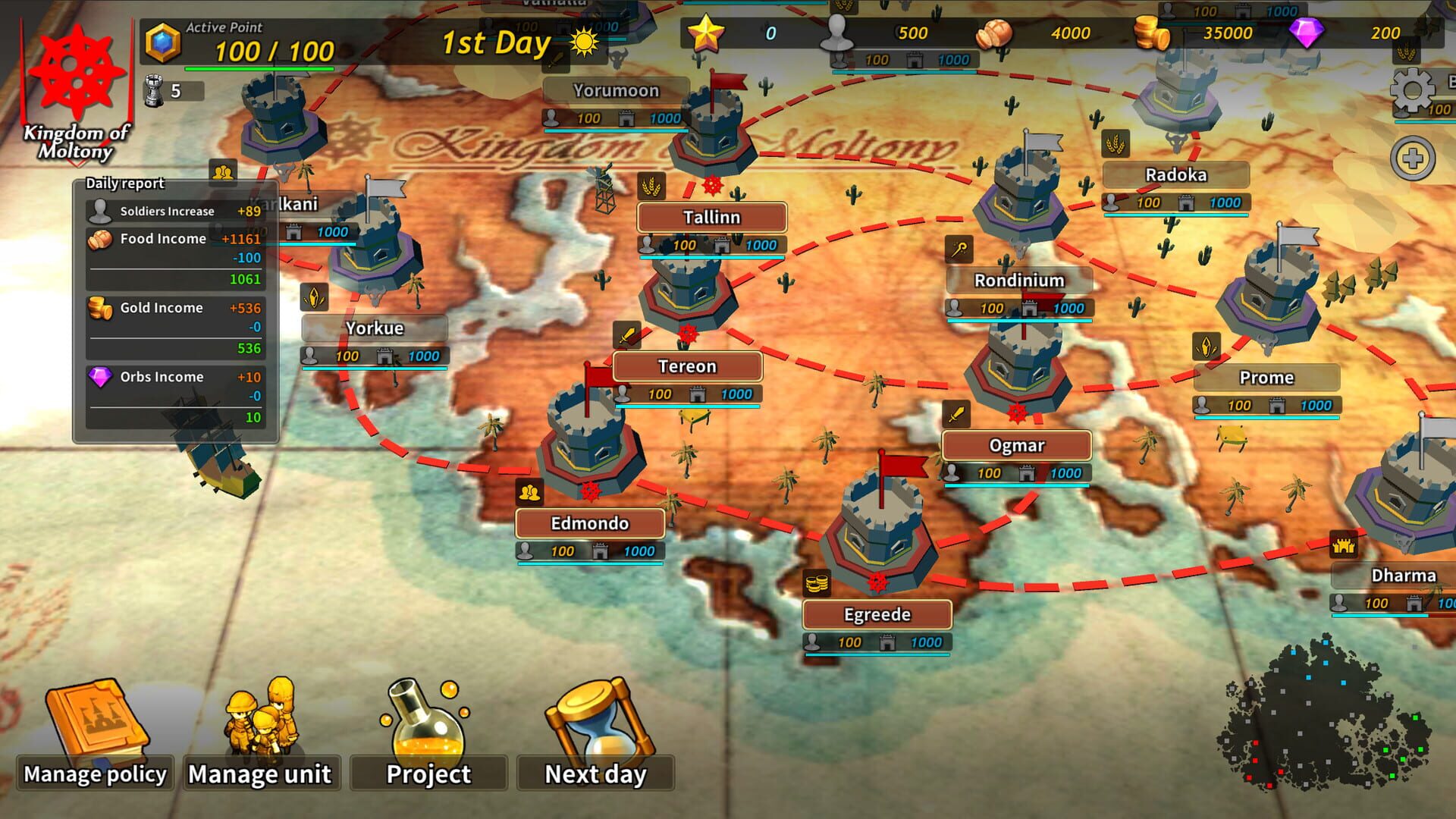 Foto do jogo Frontier of Fortune