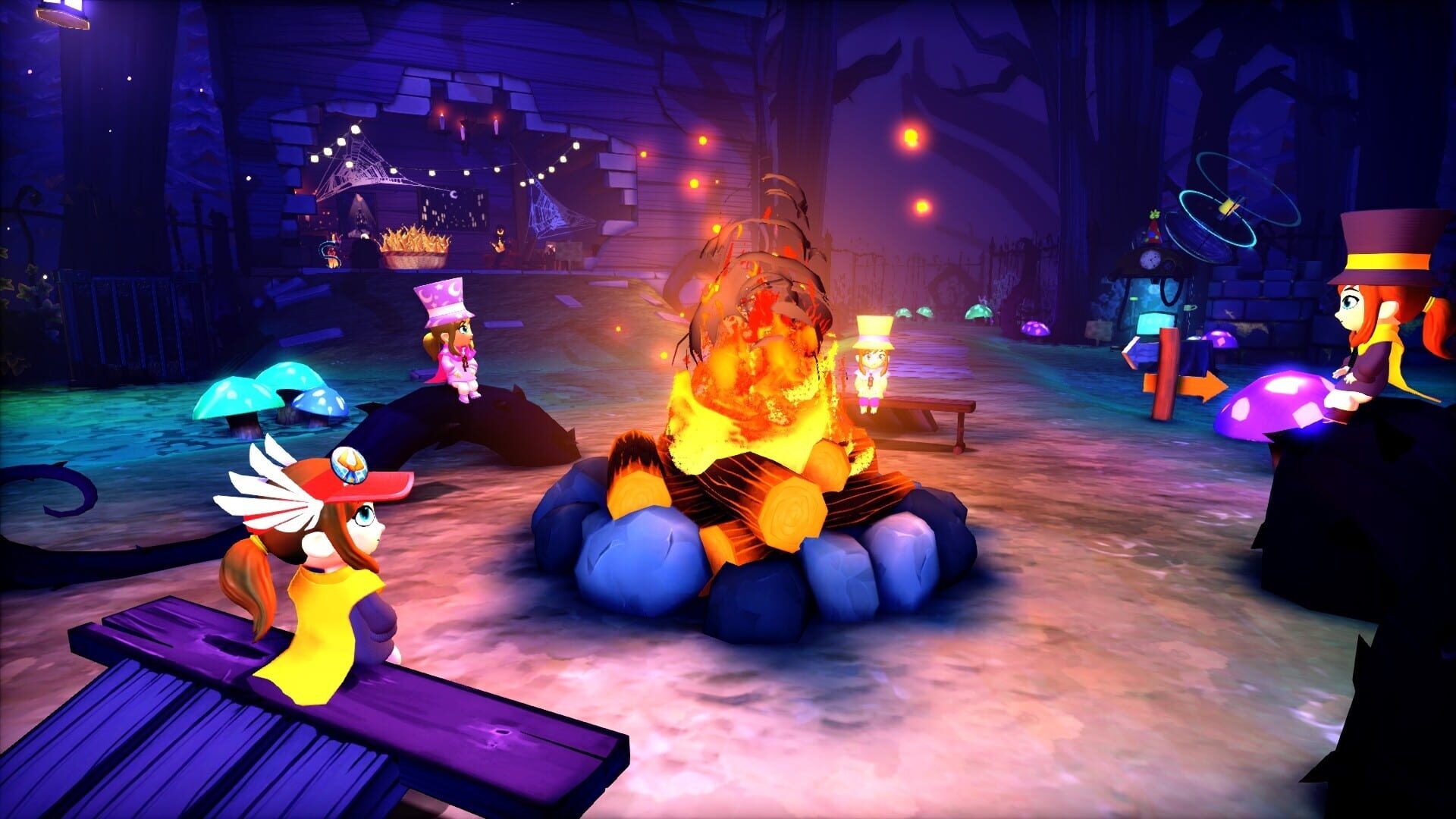 Foto do jogo A Hat in Time: Vanessa's Curse