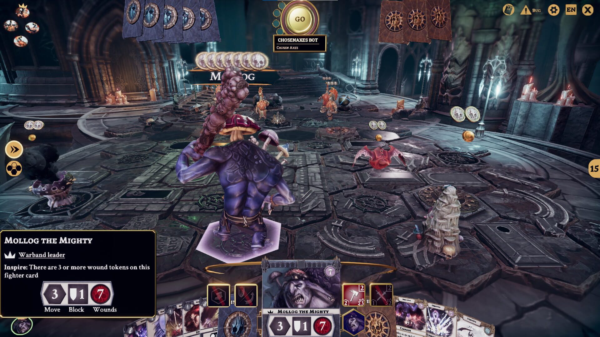 Foto do jogo Warhammer Underworlds: Online - Warband: Mollog's Mob