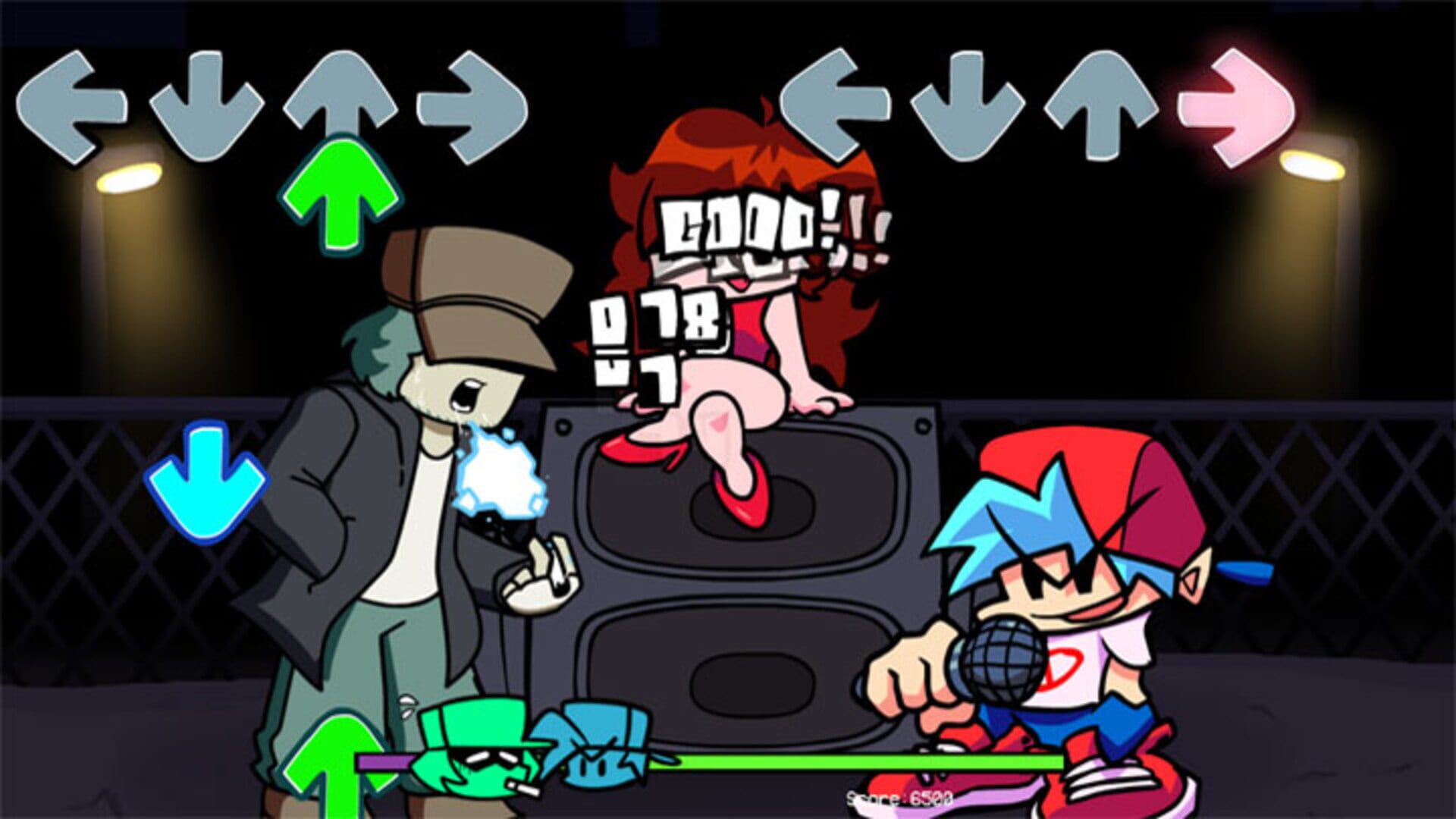 Foto do jogo Friday Night Funkin': Smoke 'Em Out Struggle