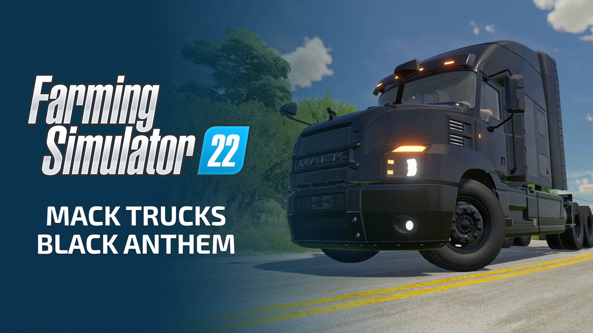 Foto do jogo Farming Simulator 22: Mack Trucks - Black Anthem