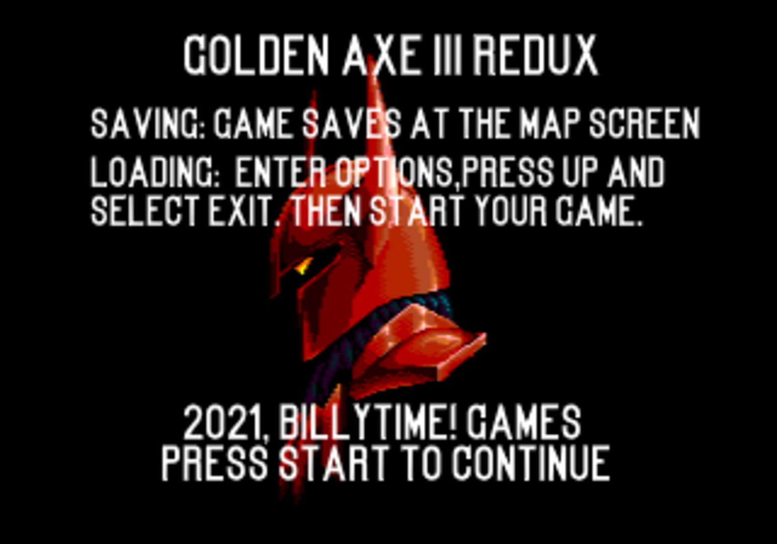 Foto do jogo Golden Axe III Redux