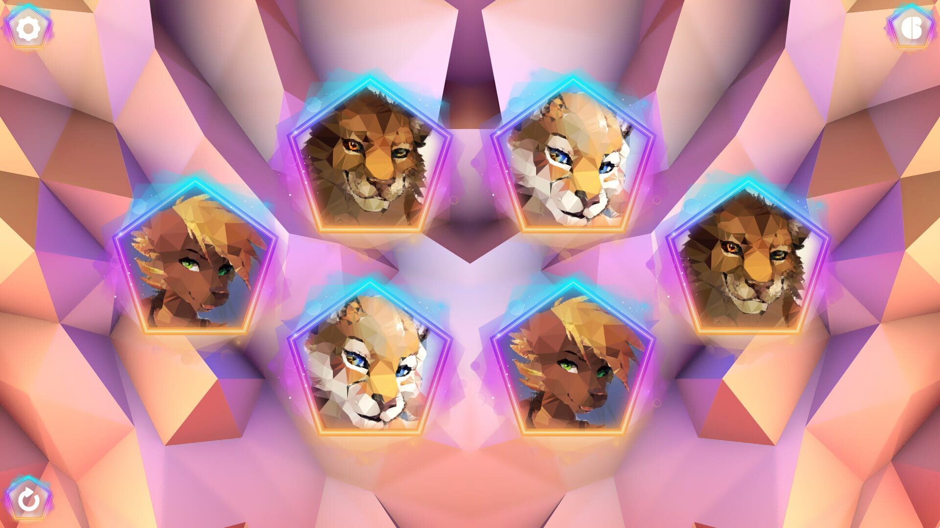 Foto do jogo Poly Memory: Furries