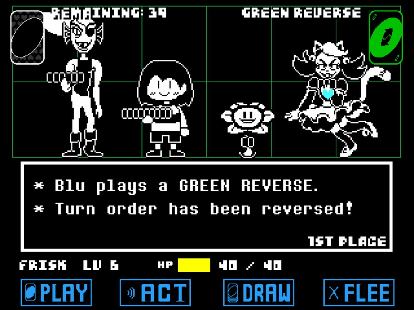 Foto do jogo Unotale: Card Game