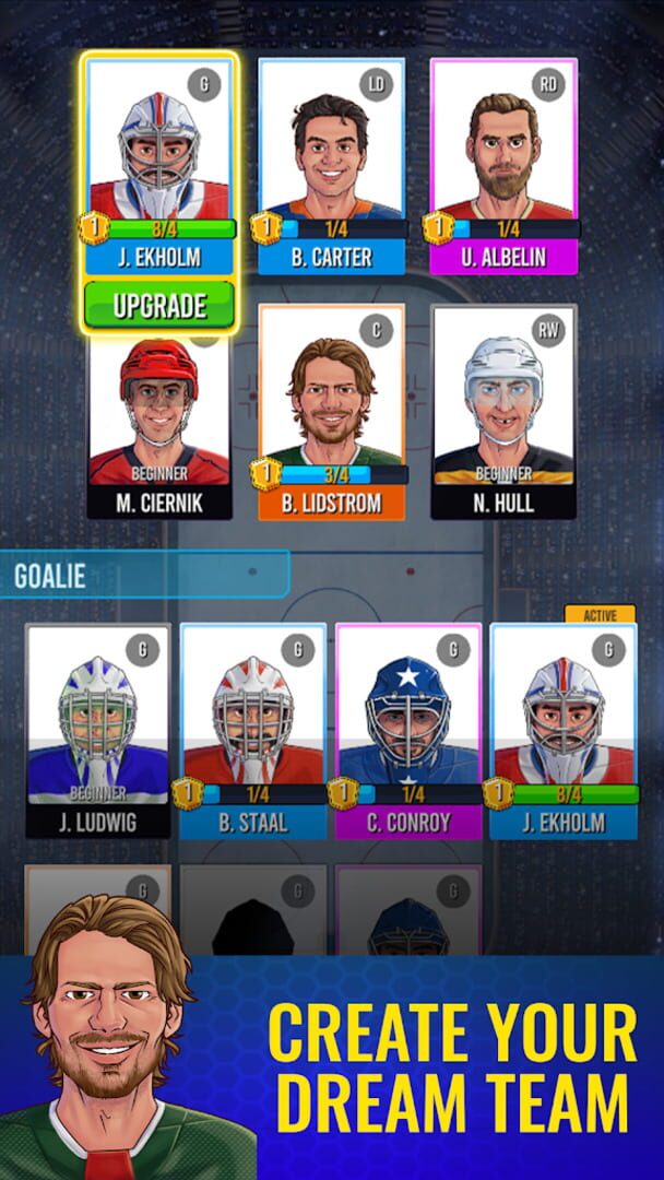 Foto do jogo Superstar Hockey: Pass & Score