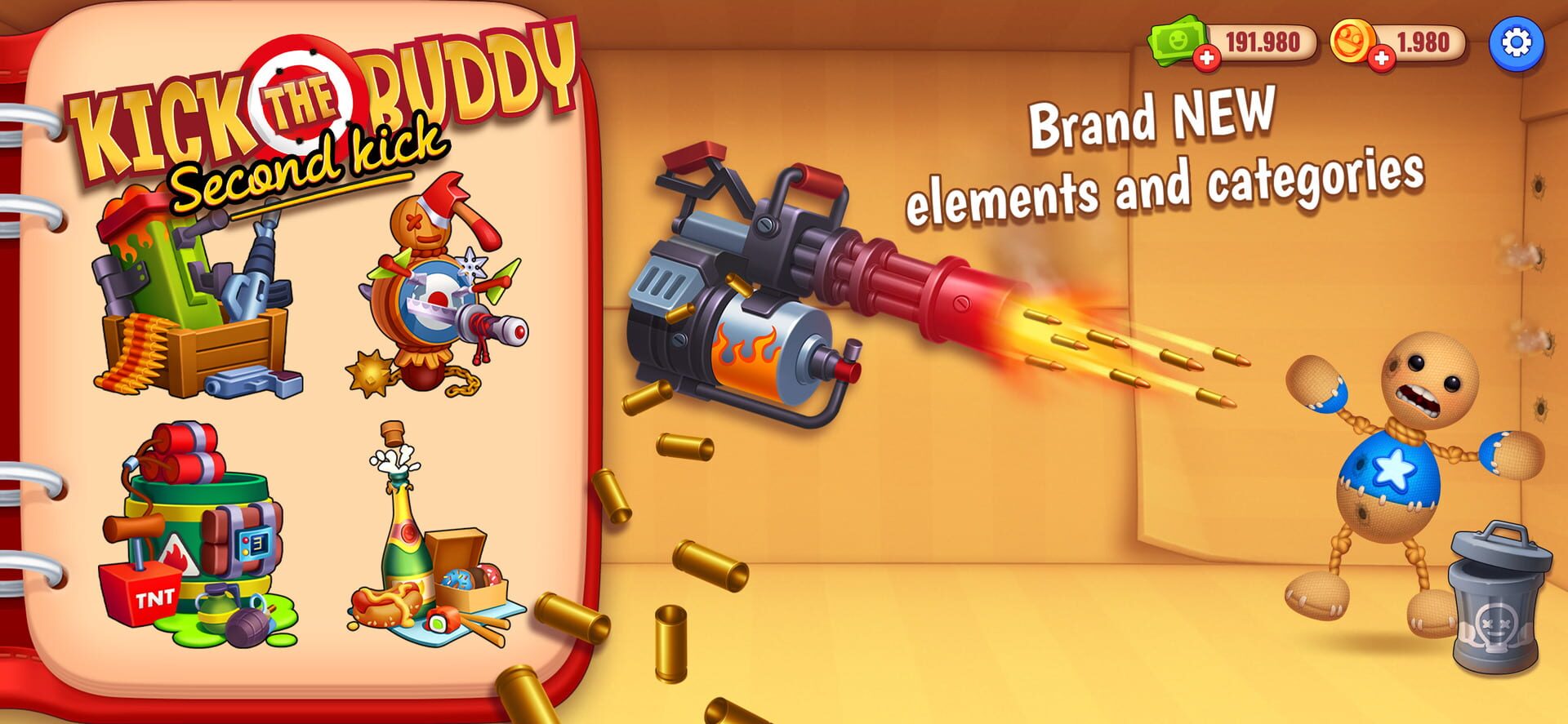 Foto do jogo Kick the Buddy: Second Kick