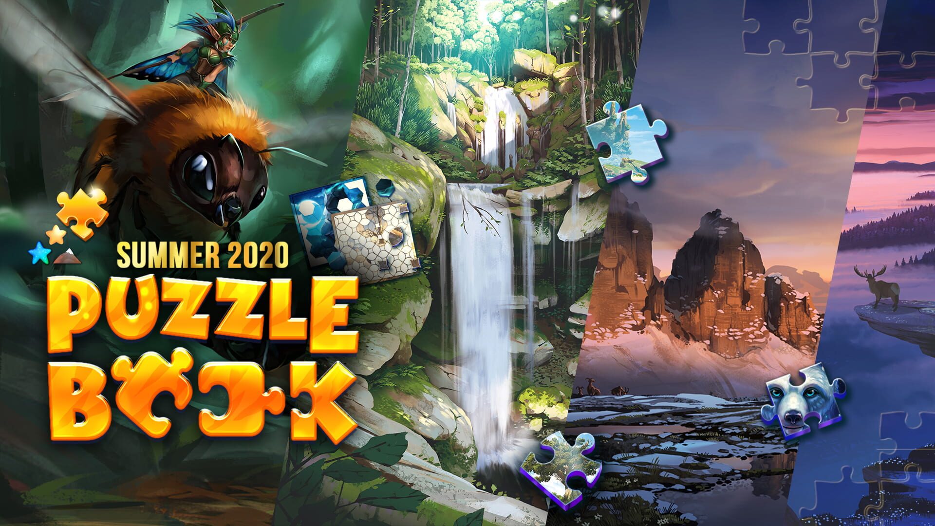 Foto do jogo Puzzle Book: Summer 2020