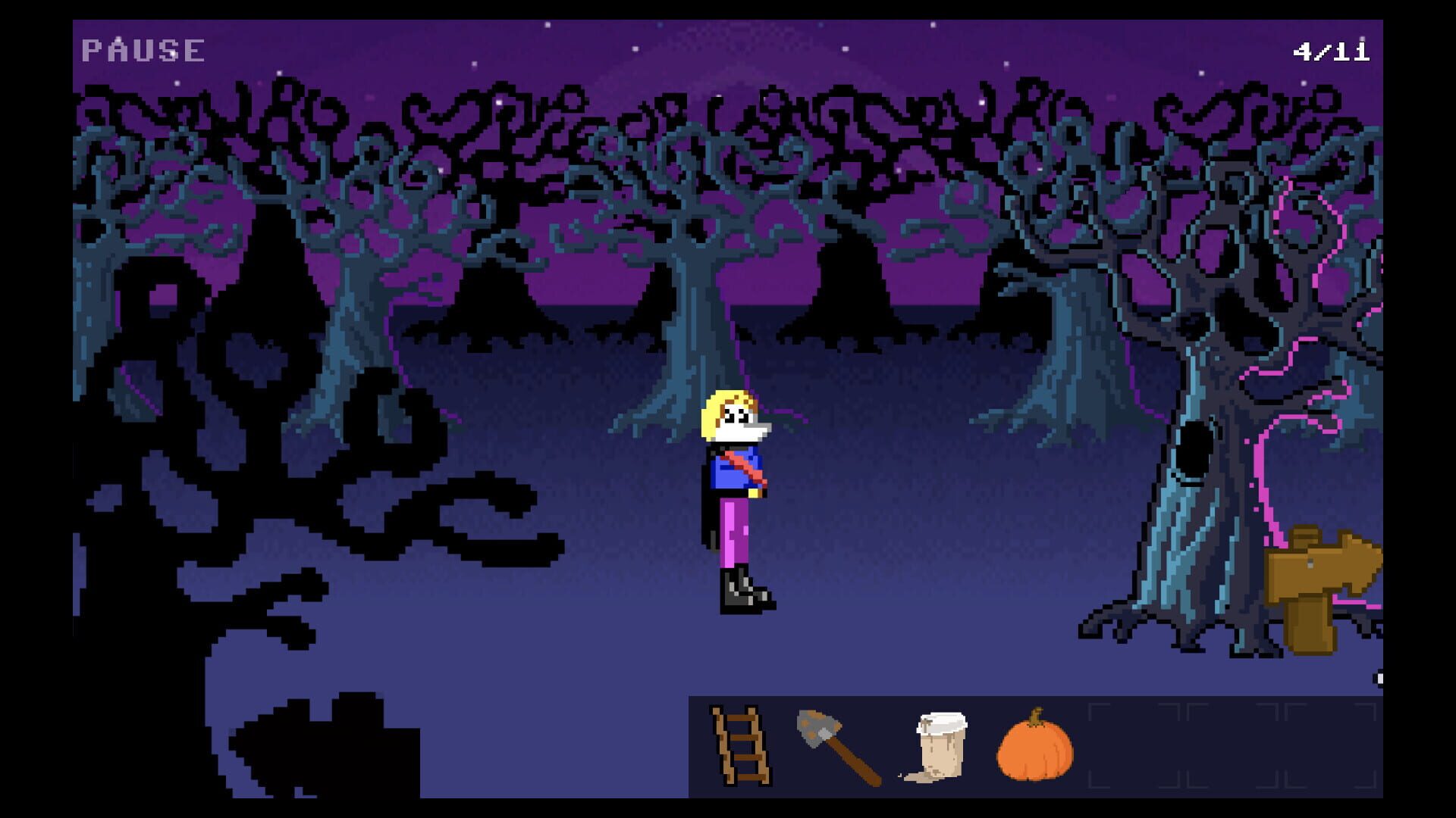 Foto do jogo Homestar Runner: Halloween Hide n' Seek