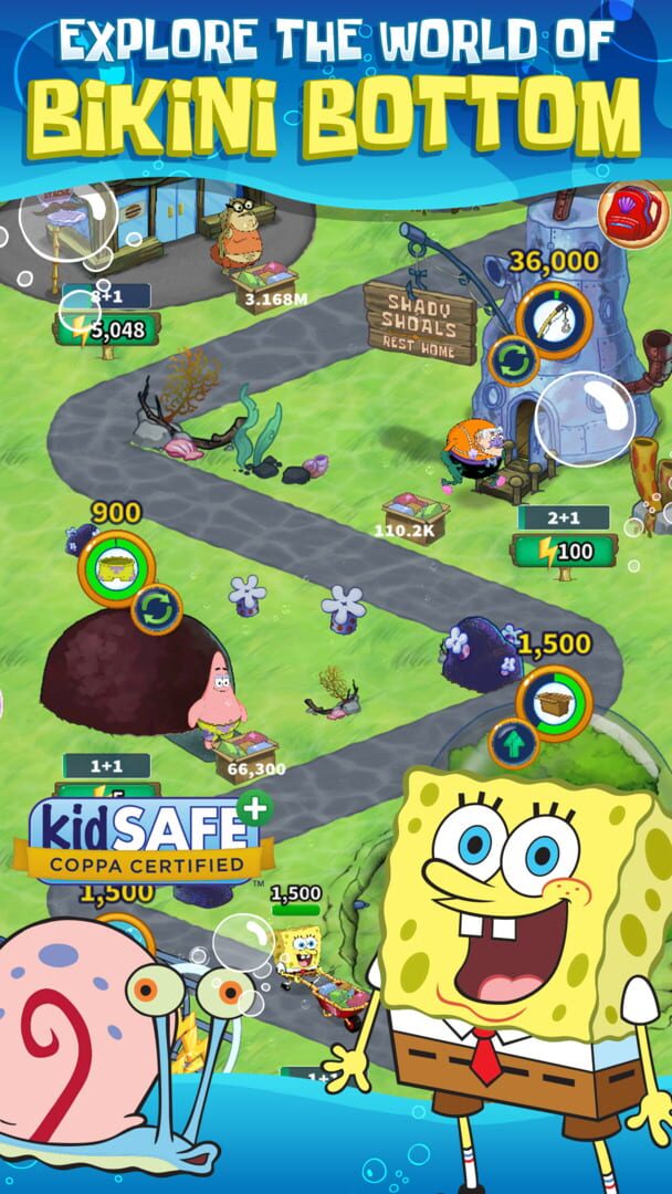 Foto do jogo SpongeBob’s Idle Adventures