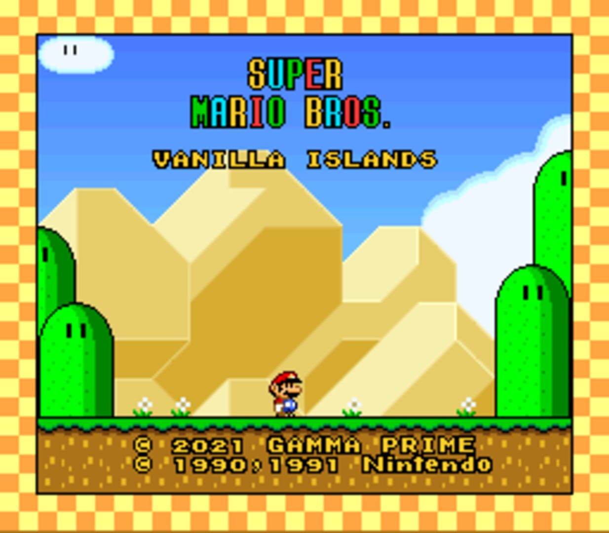 Foto do jogo Super Mario Bros: Vanilla Islands