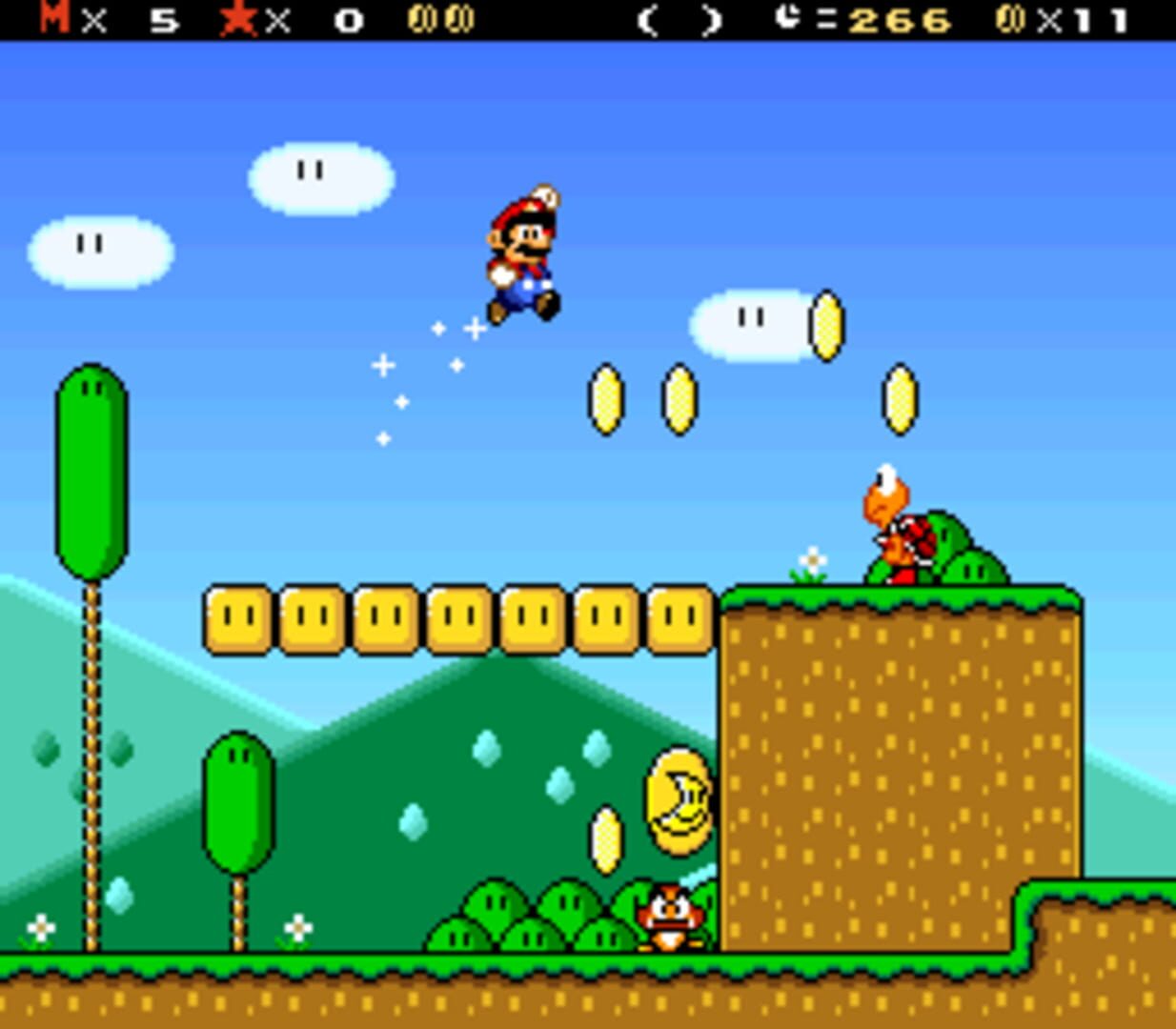 Foto do jogo Super Mario Bros: Vanilla Islands