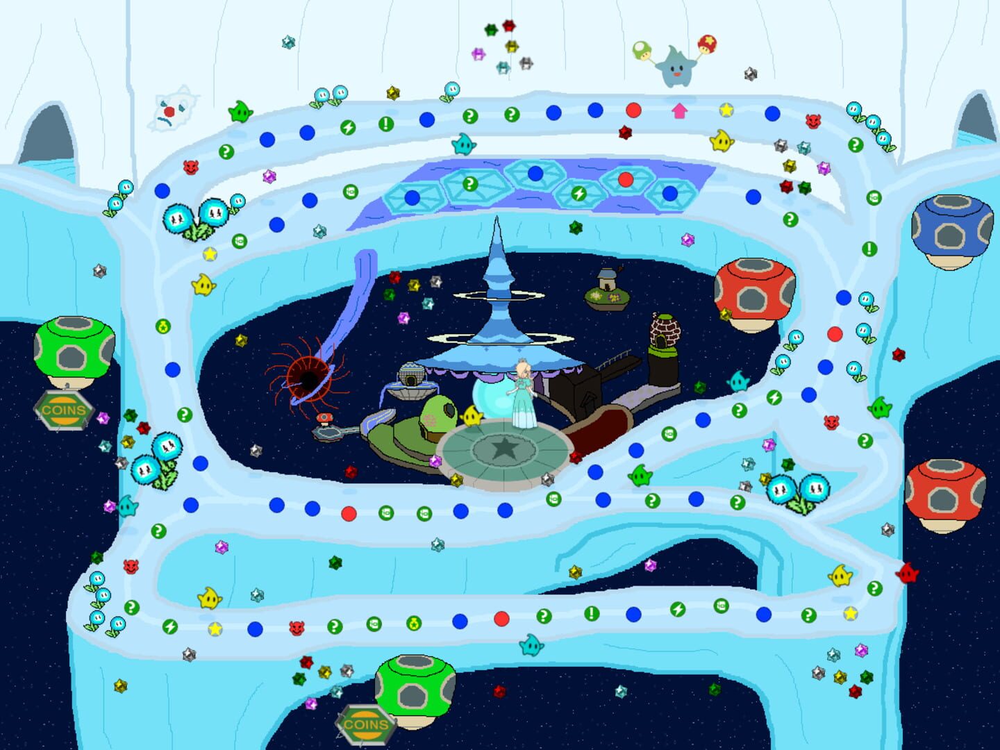 Foto do jogo MP2: Rosalina's Cosmic Icecap