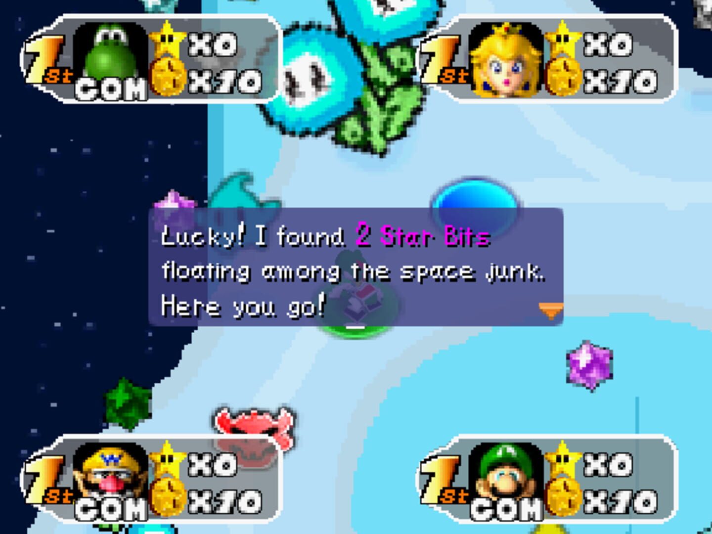 Foto do jogo MP2: Rosalina's Cosmic Icecap