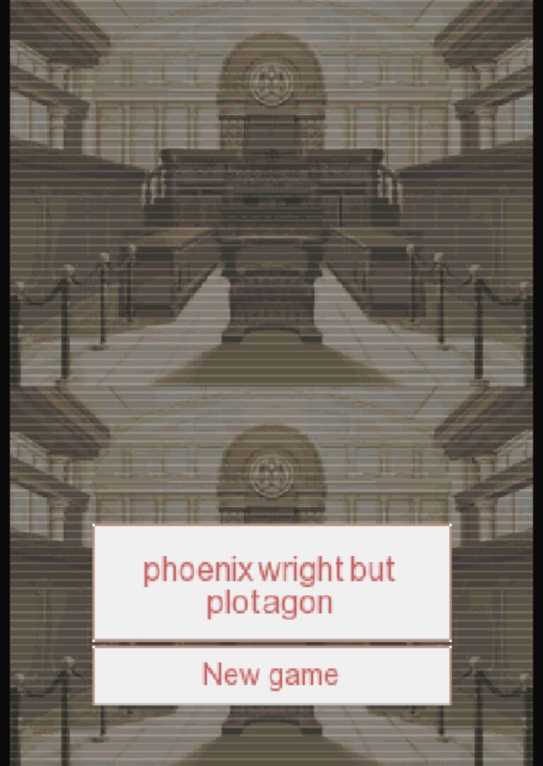 Foto do jogo Ace Attorney But Plotagon