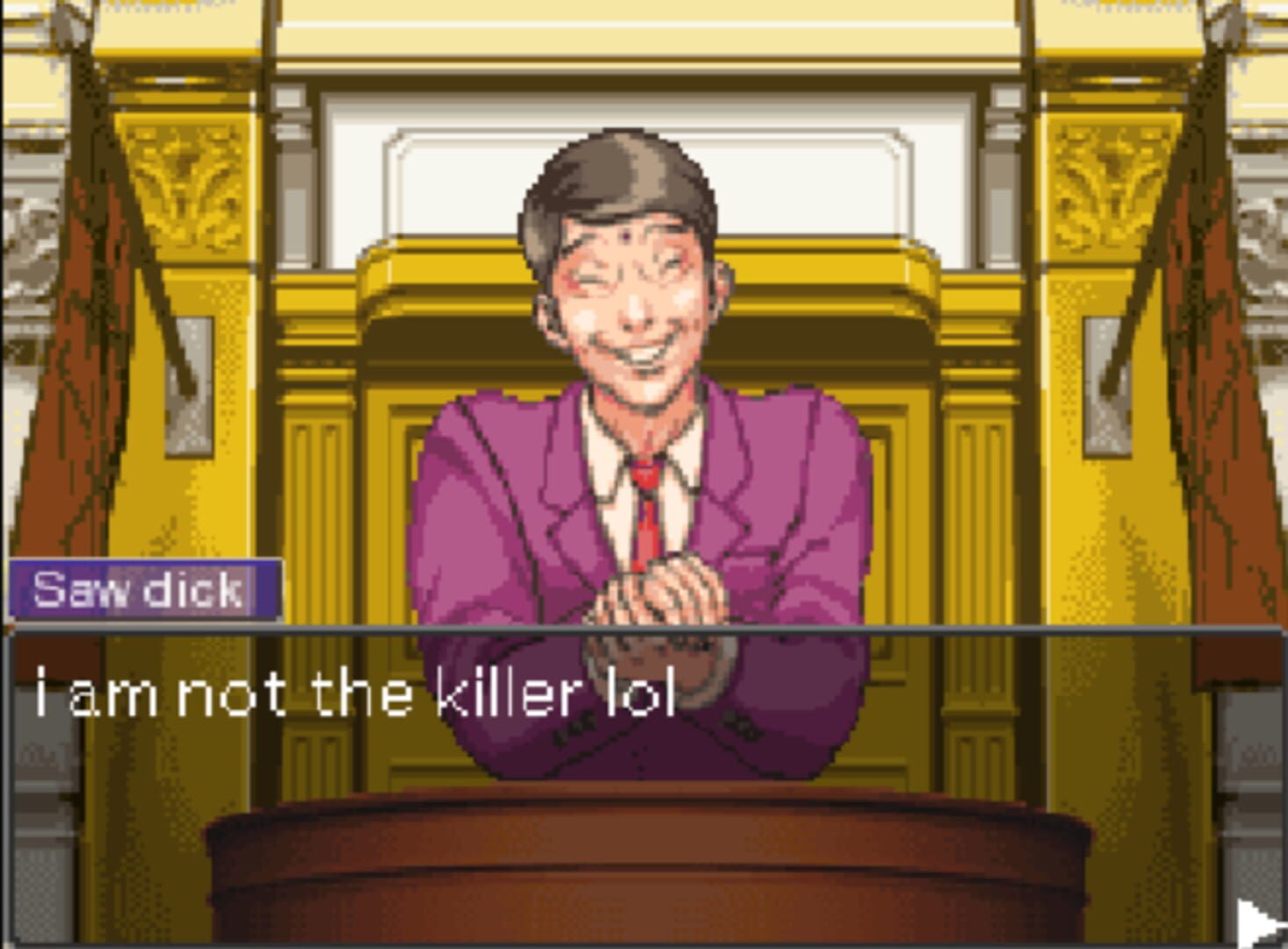 Foto do jogo Ace Attorney But Plotagon