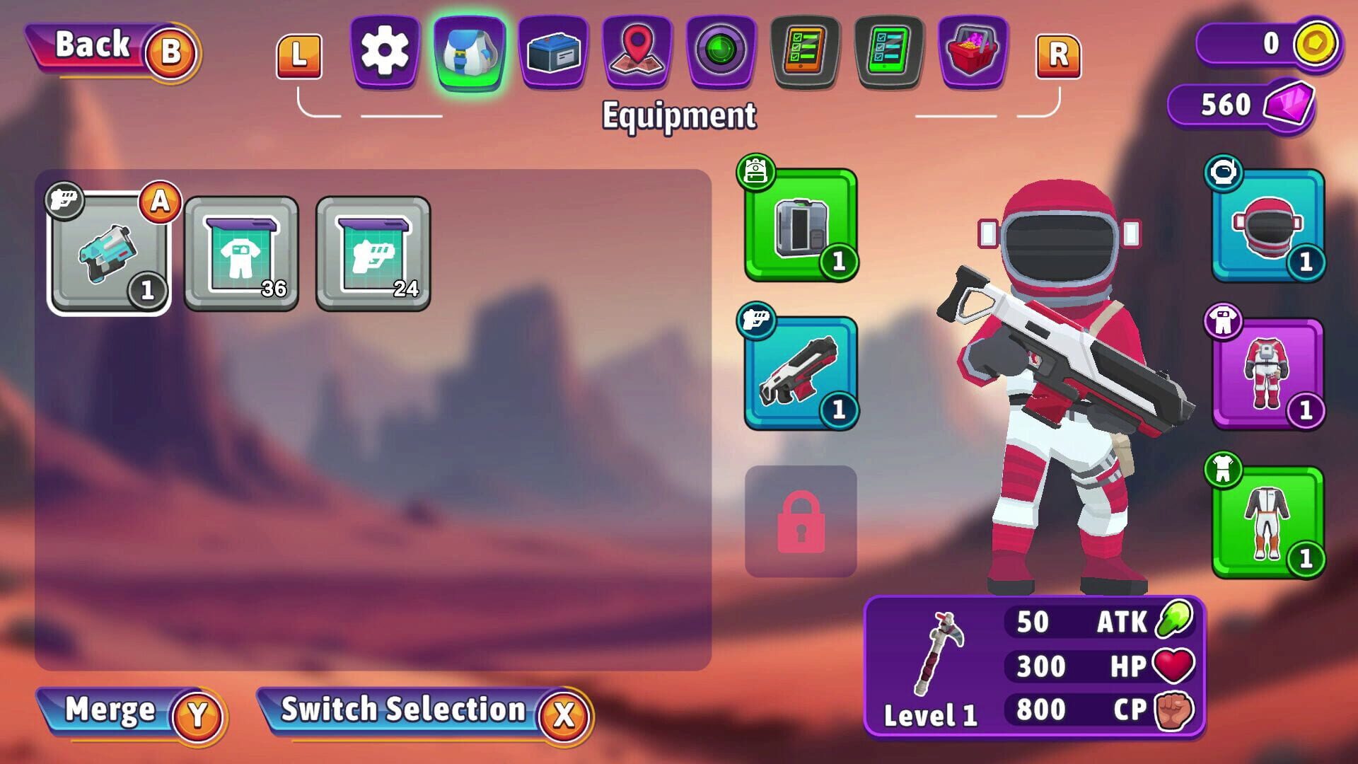 Foto do jogo Mars Survivor: Red Rifle
