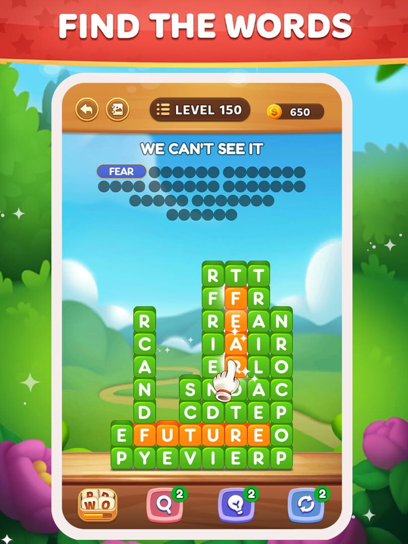 Foto do jogo Word Tower Puzzle