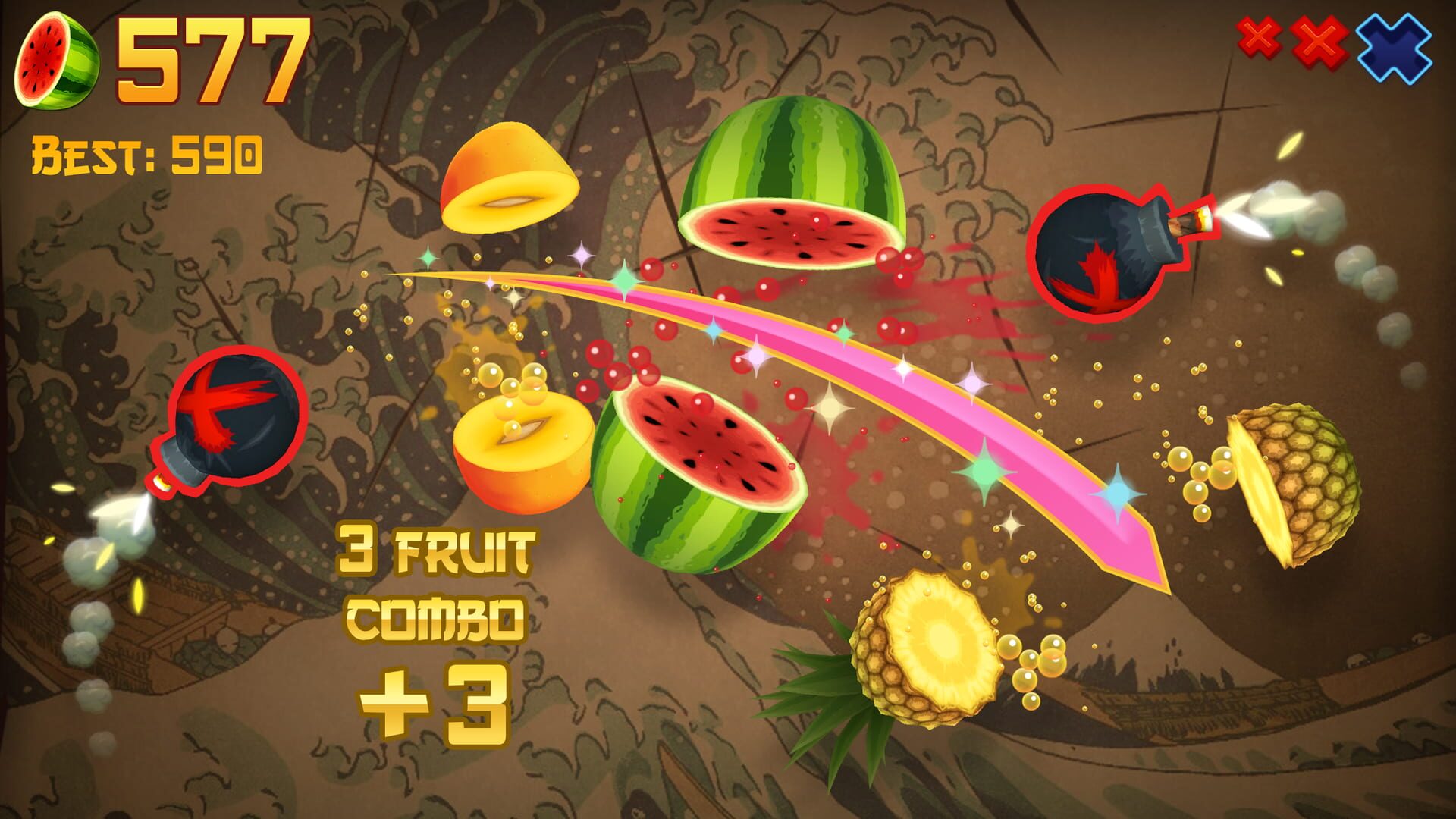 Foto do jogo Fruit Ninja Classic+