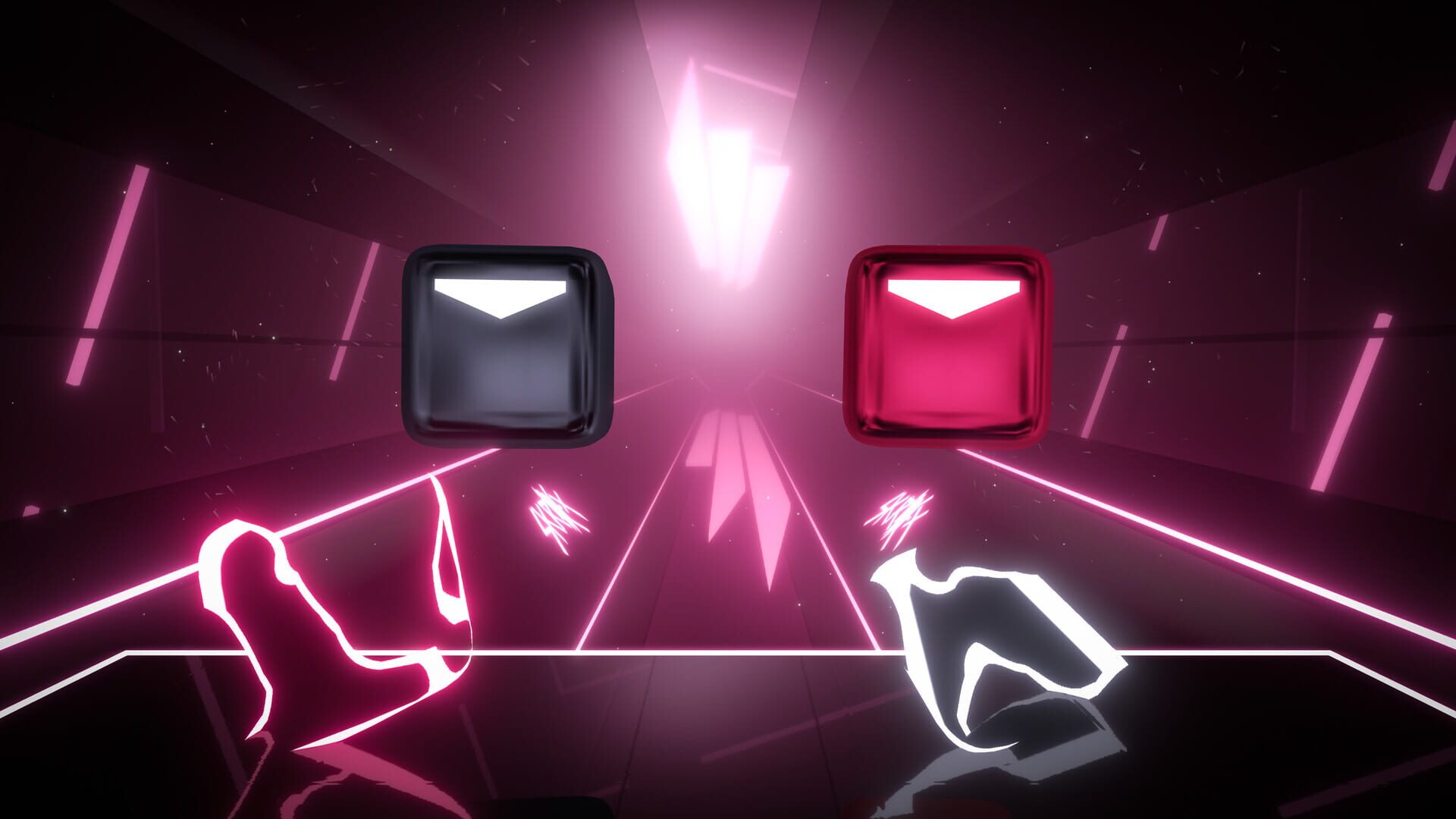 Foto do jogo Beat Saber: Skrillex, Justin Bieber & Don Toliver - "Don’t Go"