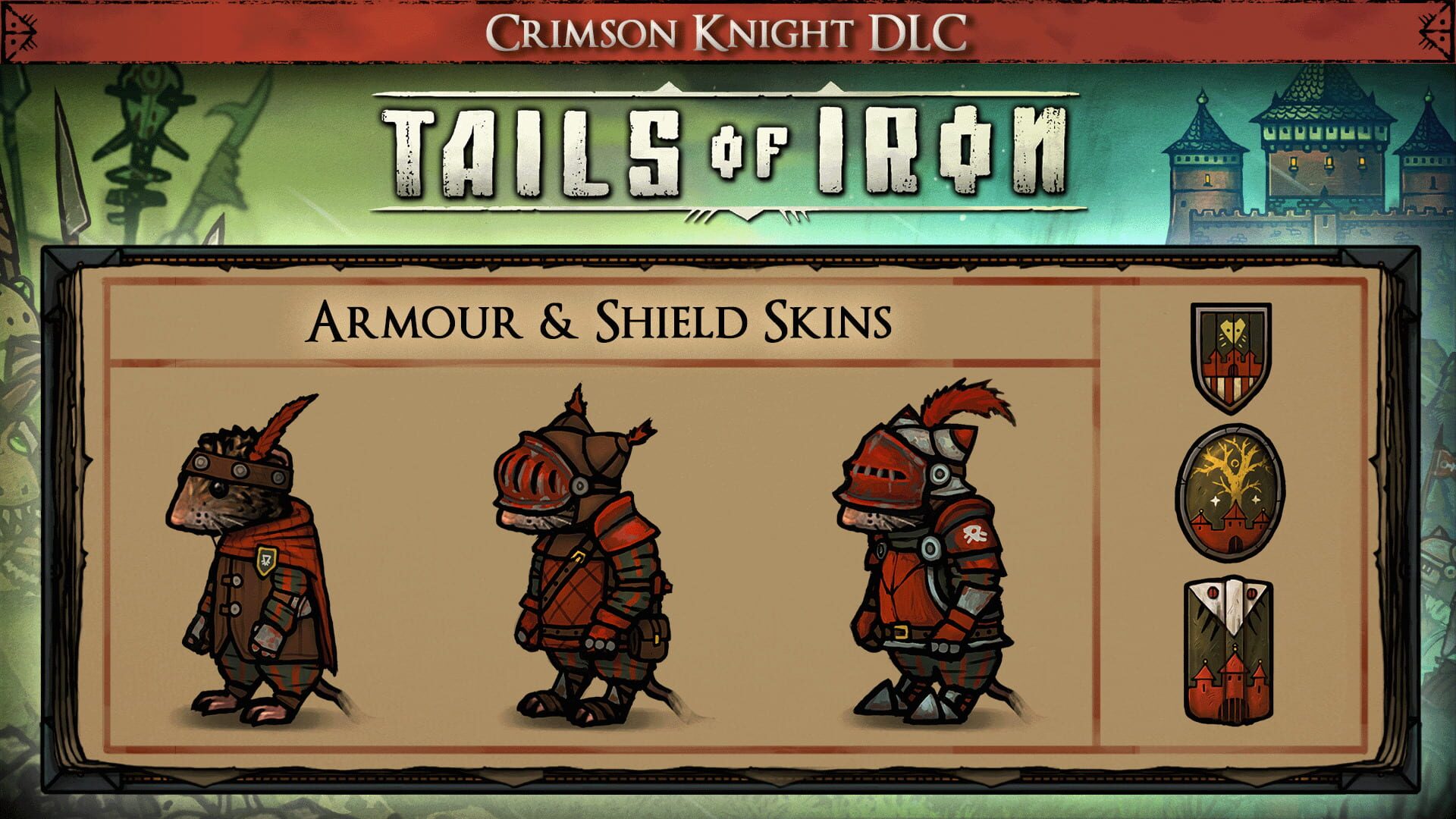 Foto do jogo Tails of Iron: Crimson Knight DLC