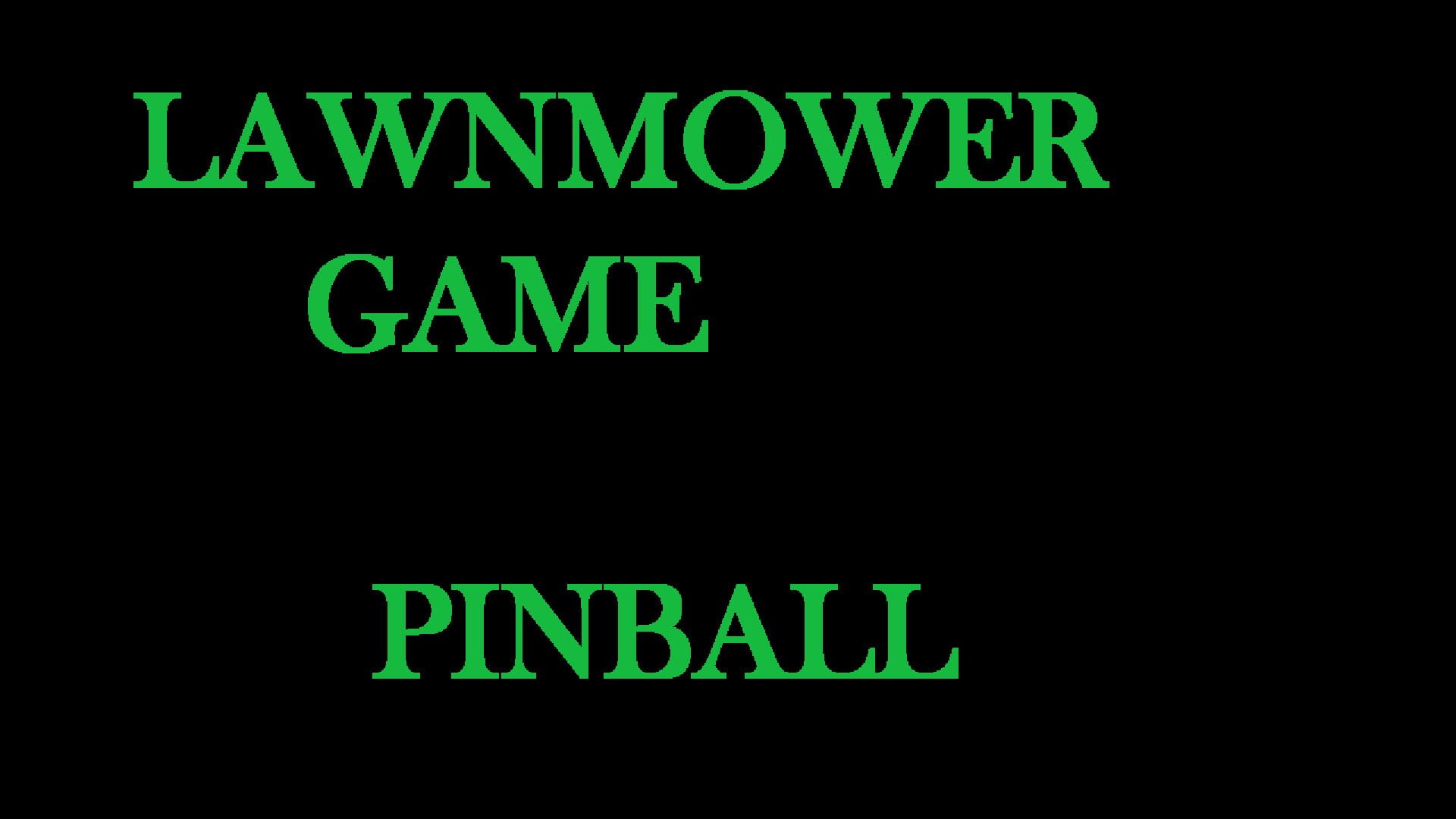 Foto do jogo Lawnmower Game: Pinball