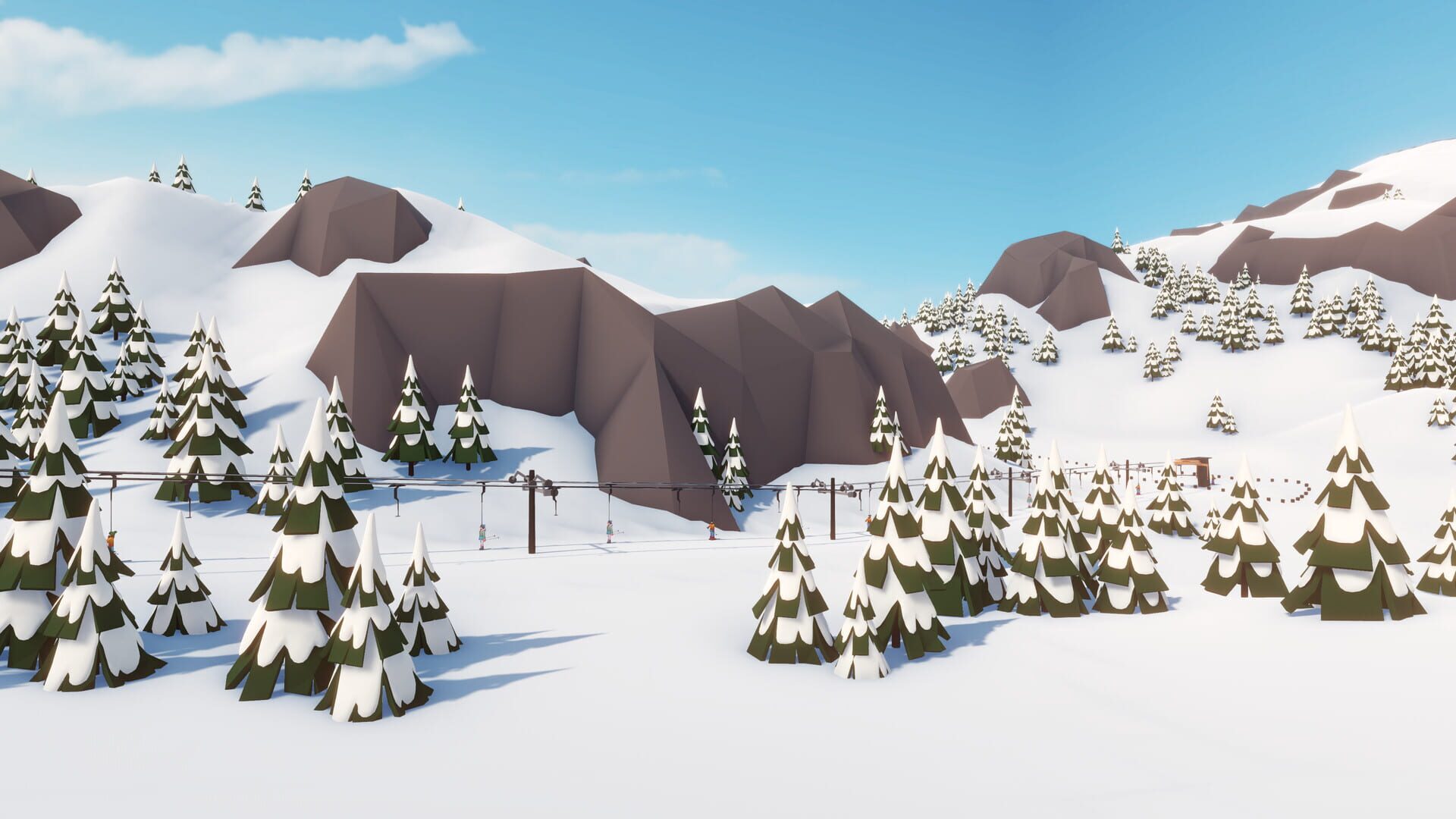 Foto do jogo Snowtopia: Ski Resort Builder
