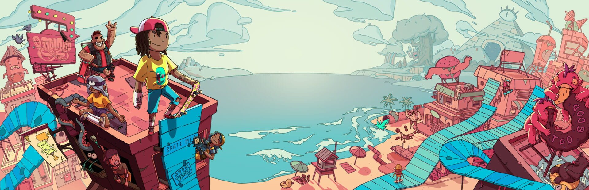 Foto do jogo OlliOlli World