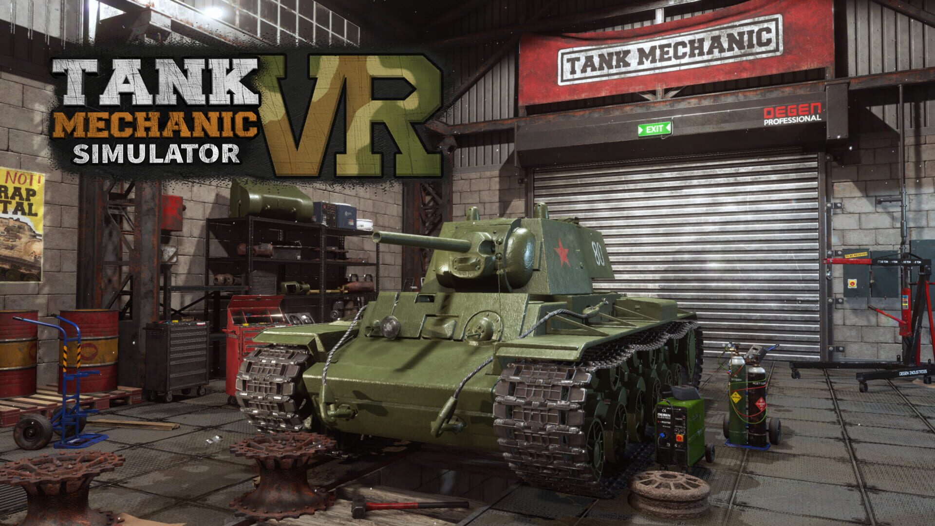 Foto do jogo Tank Mechanic Simulator VR