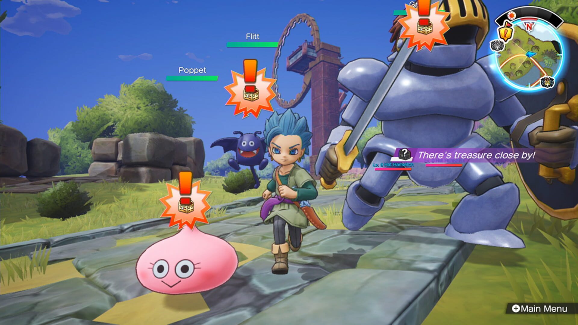 Foto do jogo Dragon Quest Treasures