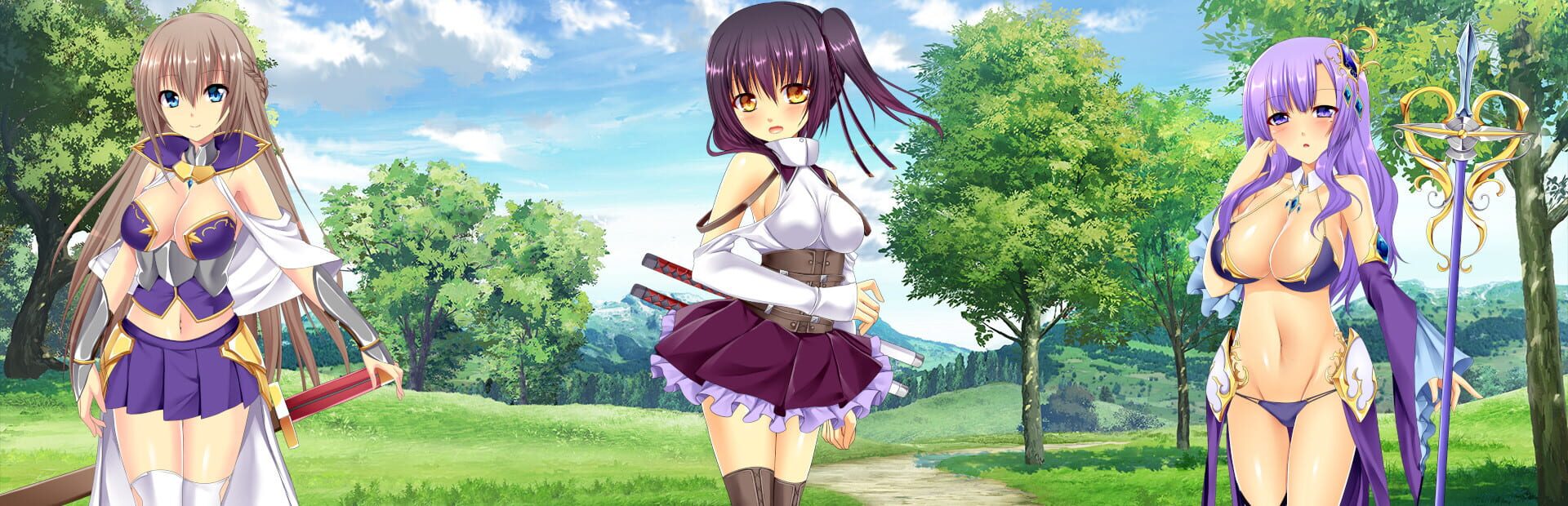 Foto do jogo The Harem Life of the Violent Swordsman!