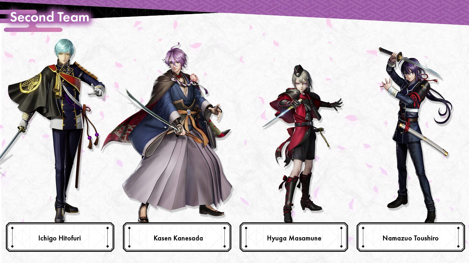 Foto do jogo Touken Ranbu Warriors