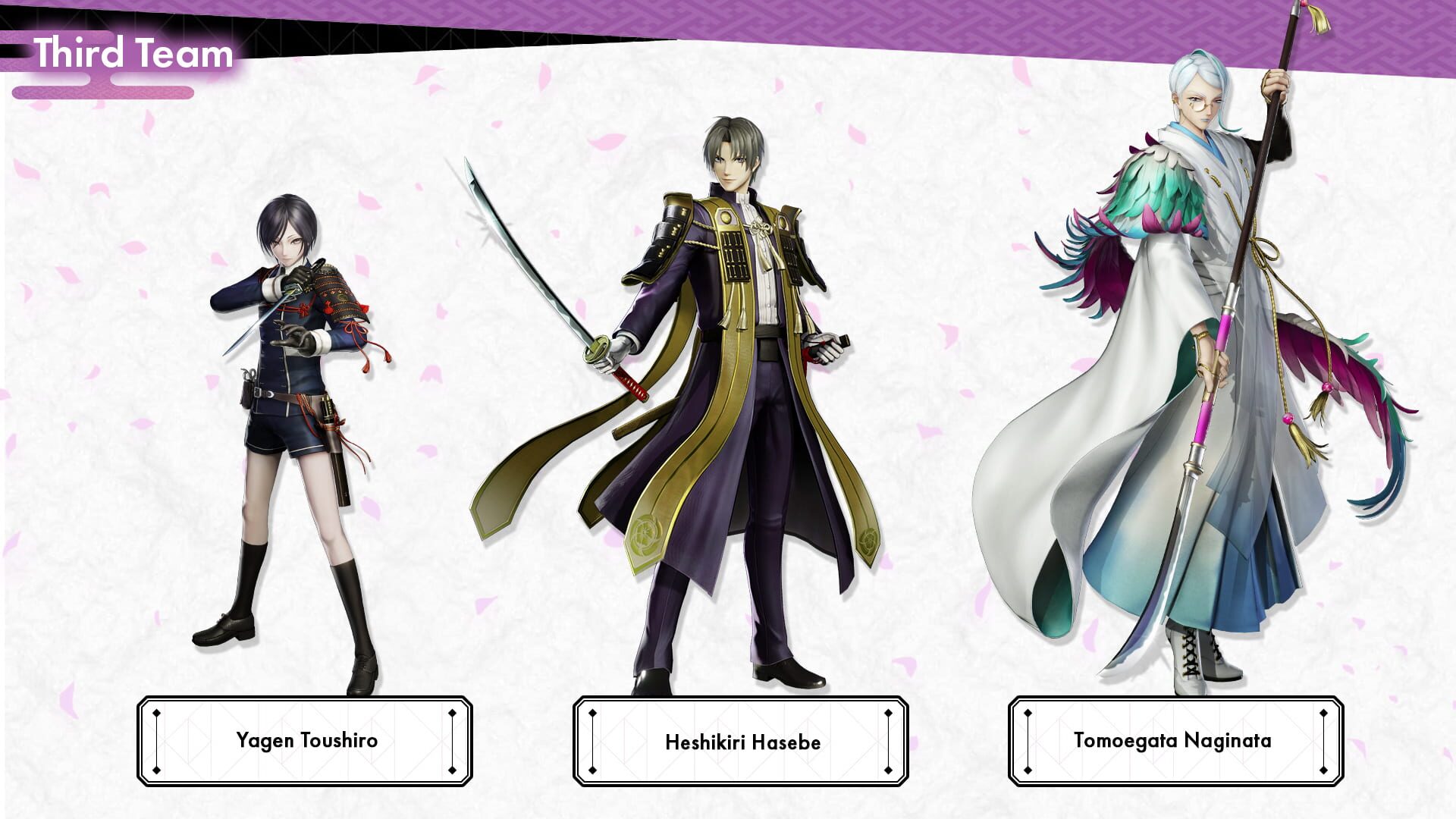 Foto do jogo Touken Ranbu Warriors