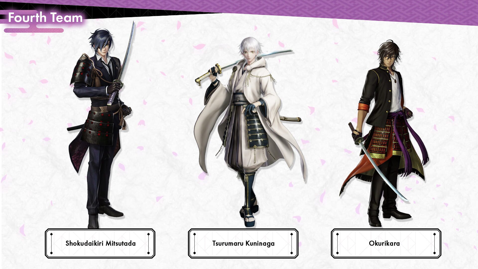 Foto do jogo Touken Ranbu Warriors