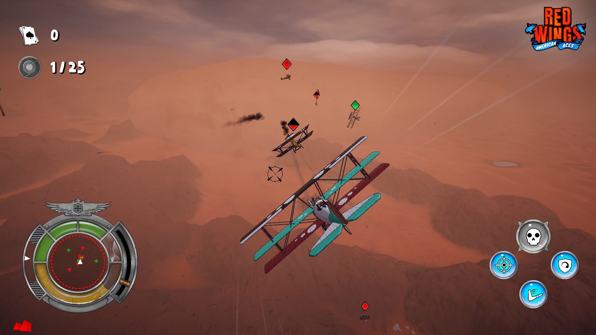 Foto do jogo Red Wings: American Aces