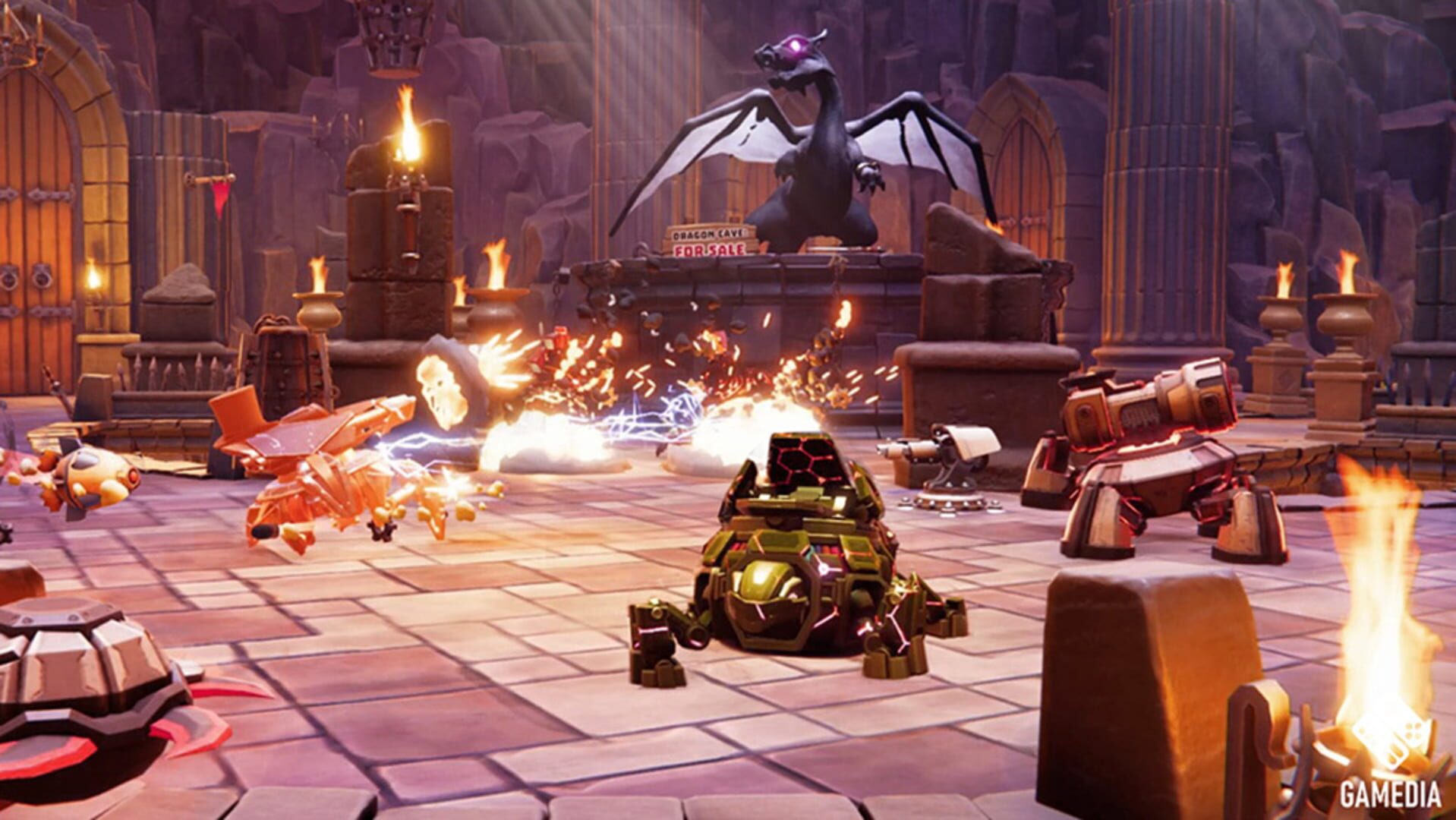 Foto do jogo Spider Tanks