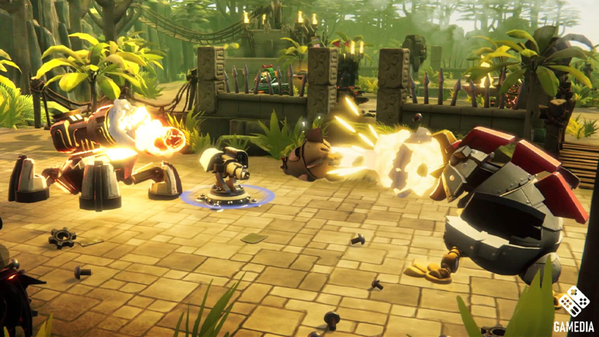 Foto do jogo Spider Tanks