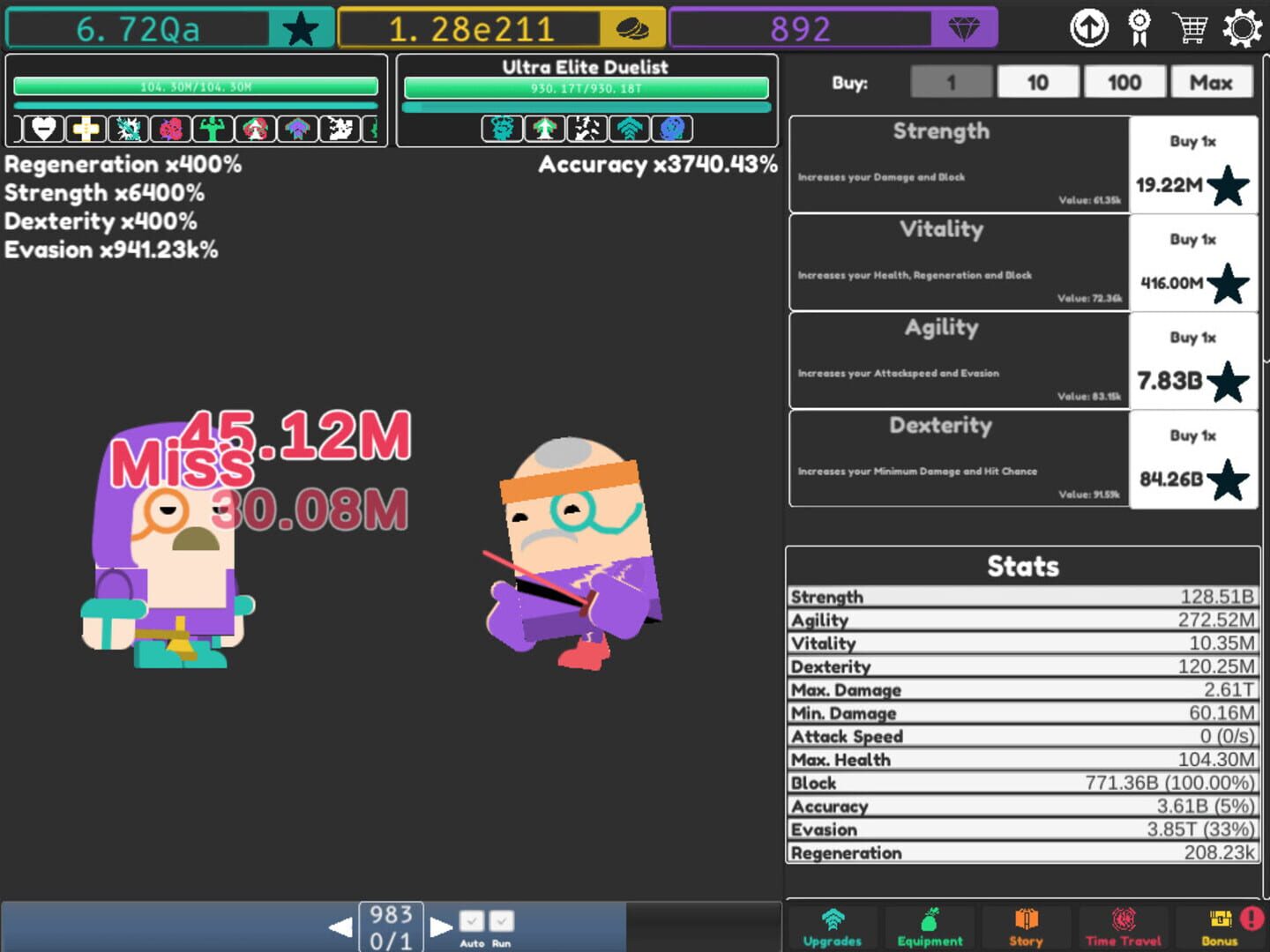 Foto do jogo Idle Superpowers