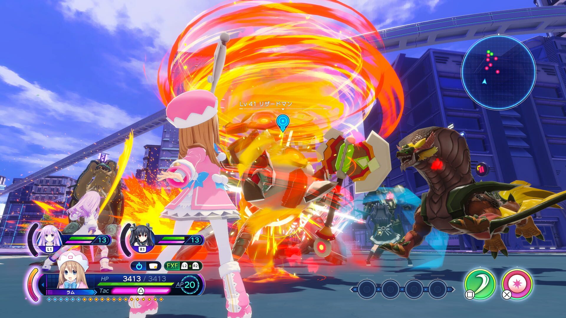 Foto do jogo Neptunia: Sisters vs. Sisters