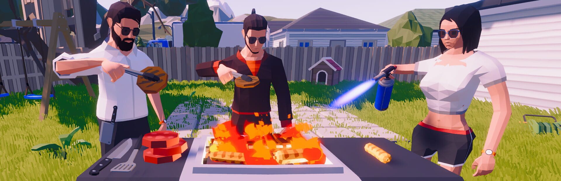Foto do jogo BBQ Simulator: The Squad
